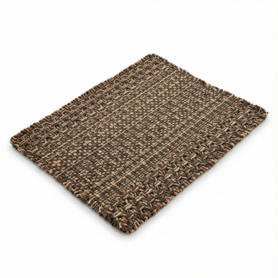 Brown Mixed Woven Placemat for Rustic Table Decor